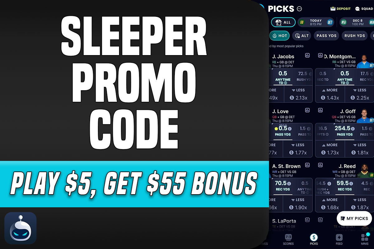 Sleeper Promo Code SOUTHXL: Claim $55 Bonus for Weekend NBA, NFL Games ...