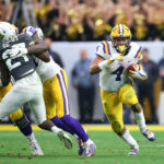 Former LSU running back Nick Brossette.