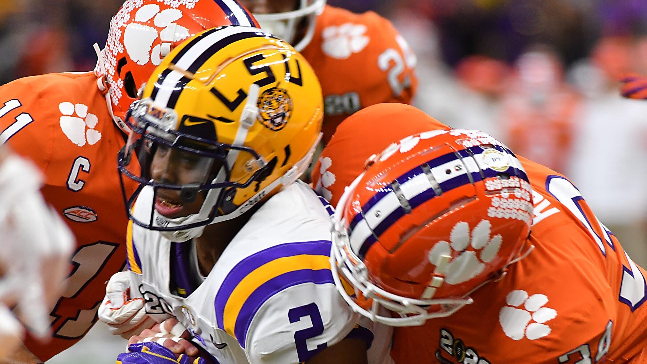 LSU vs. Clemson: Targeting the total, passing props