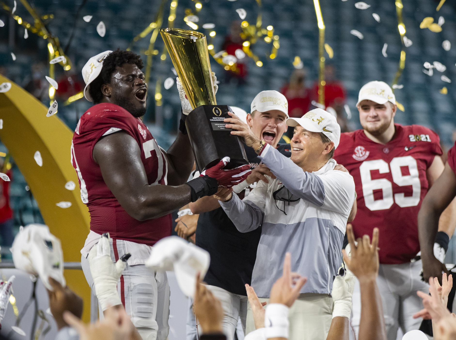 Pat McAfee suggests renaming national championship trophy after Nick Saban