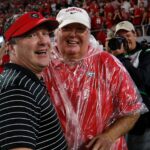 Kirby Smart with father Sonny Smart,