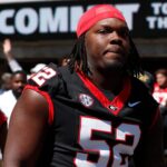 Christen Miller on G-Day.