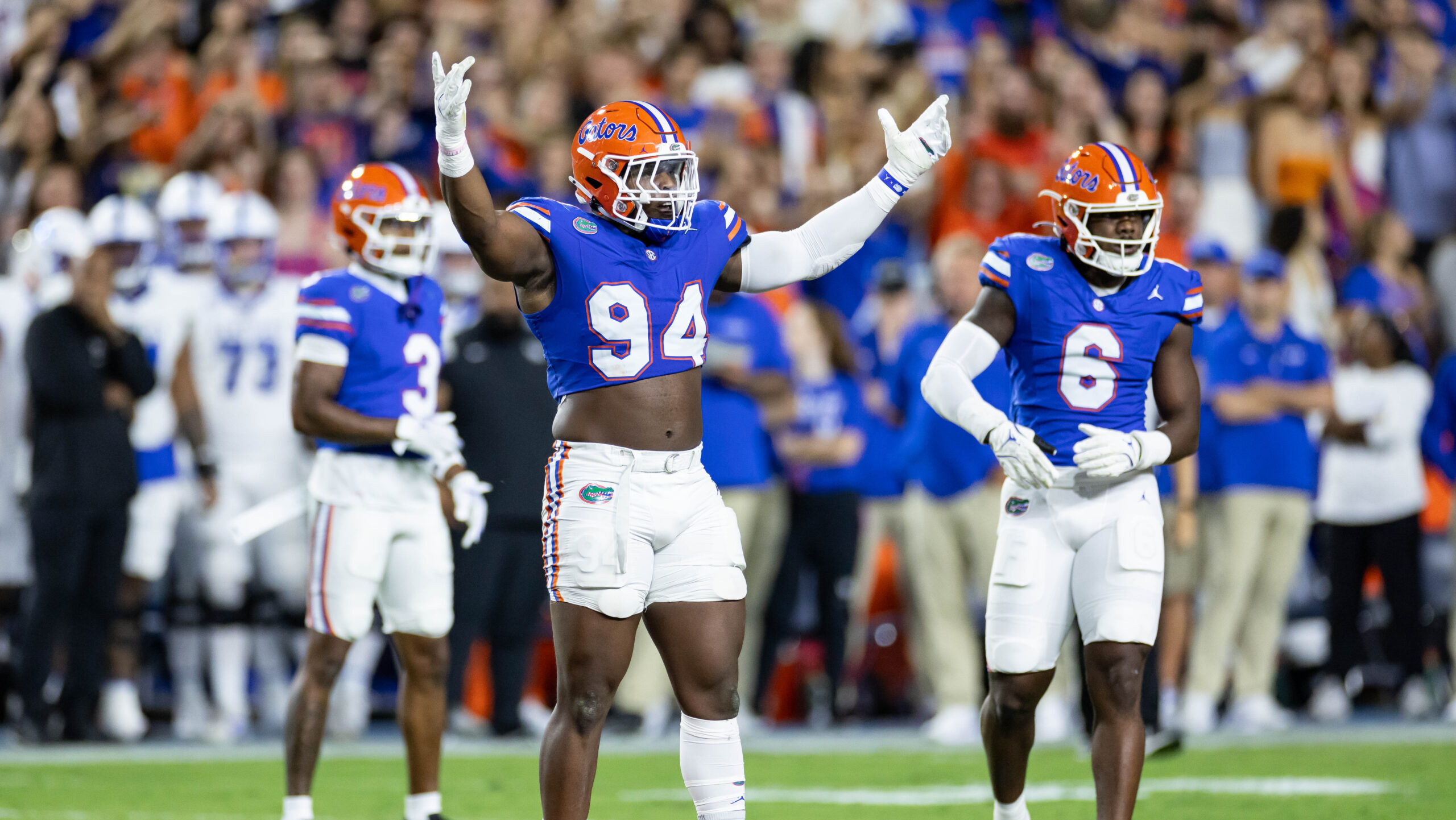 Tyreak Sapp, Florida edge, returning for 2025