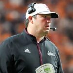 Mississippi State head coach Jeff Lebby.