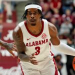 Alabama guard Latrell Wrightsell Jr.