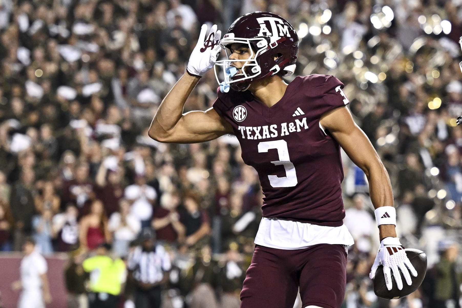 Georgia snags former Texas A&M receiver Noah Thomas from transfer portal, per report