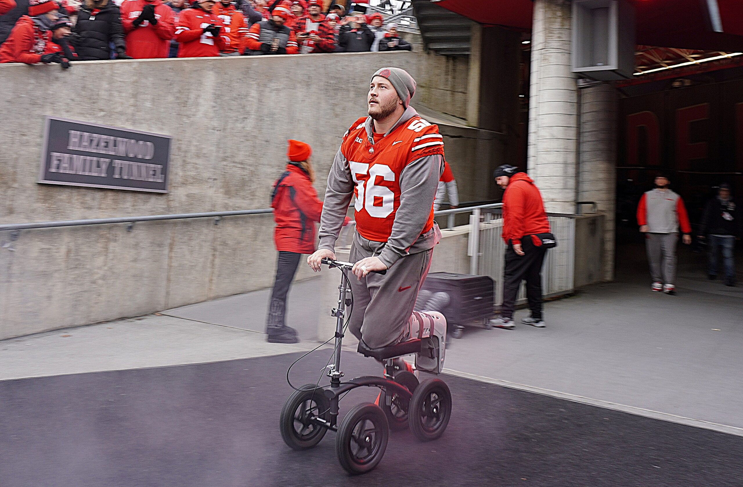 Seth McLaughlin explains ‘victory cigar’ during Ohio State-Tennessee game