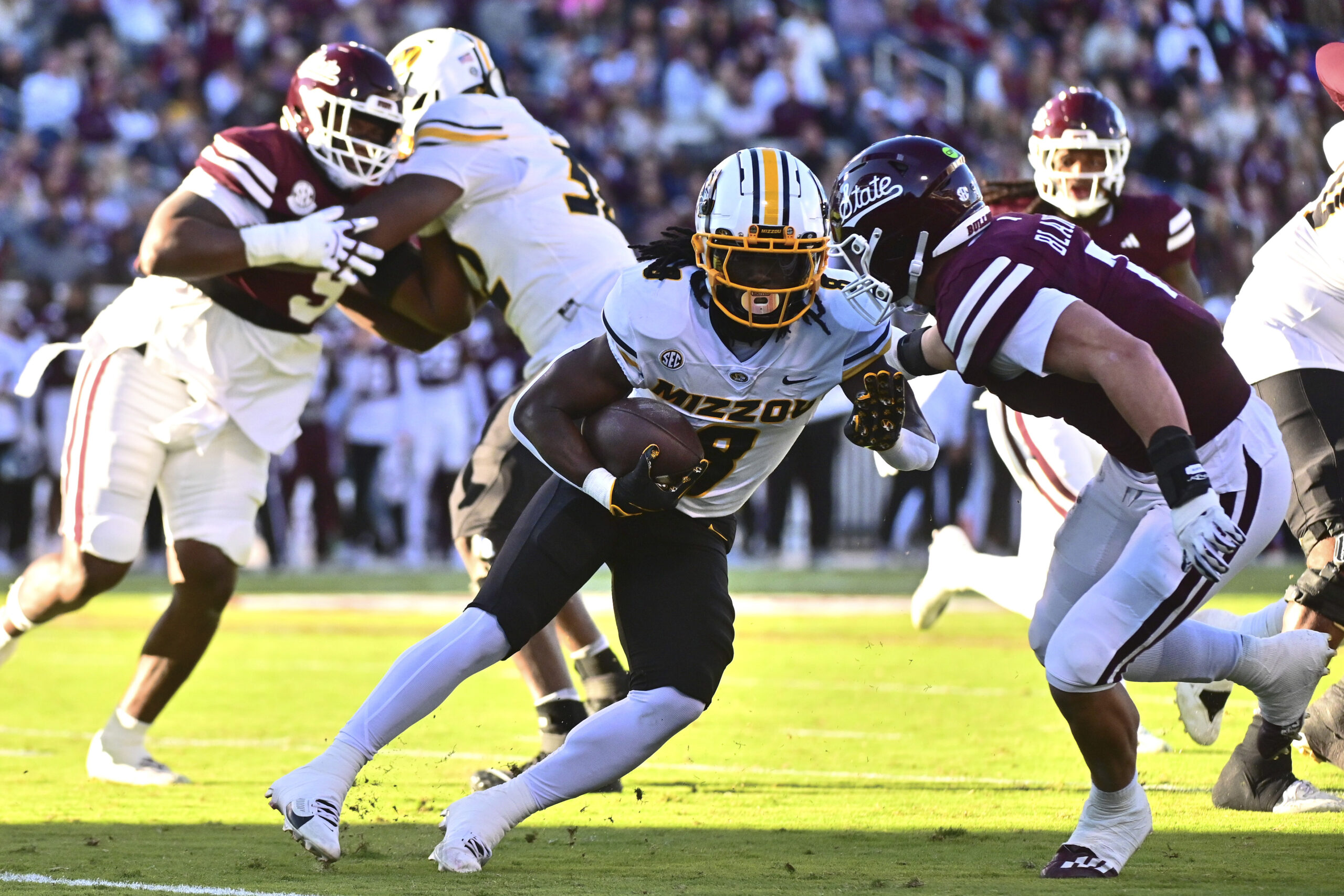 Nate Noel declares for 2025 NFL Draft after leading Mizzou in rushing