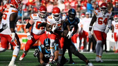 Kansas City Chiefs WR Mecole Hardman.