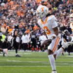 Jermod McCoy celebrates a fumble recovery.