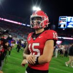 Former Georgia quarterback Carson Beck