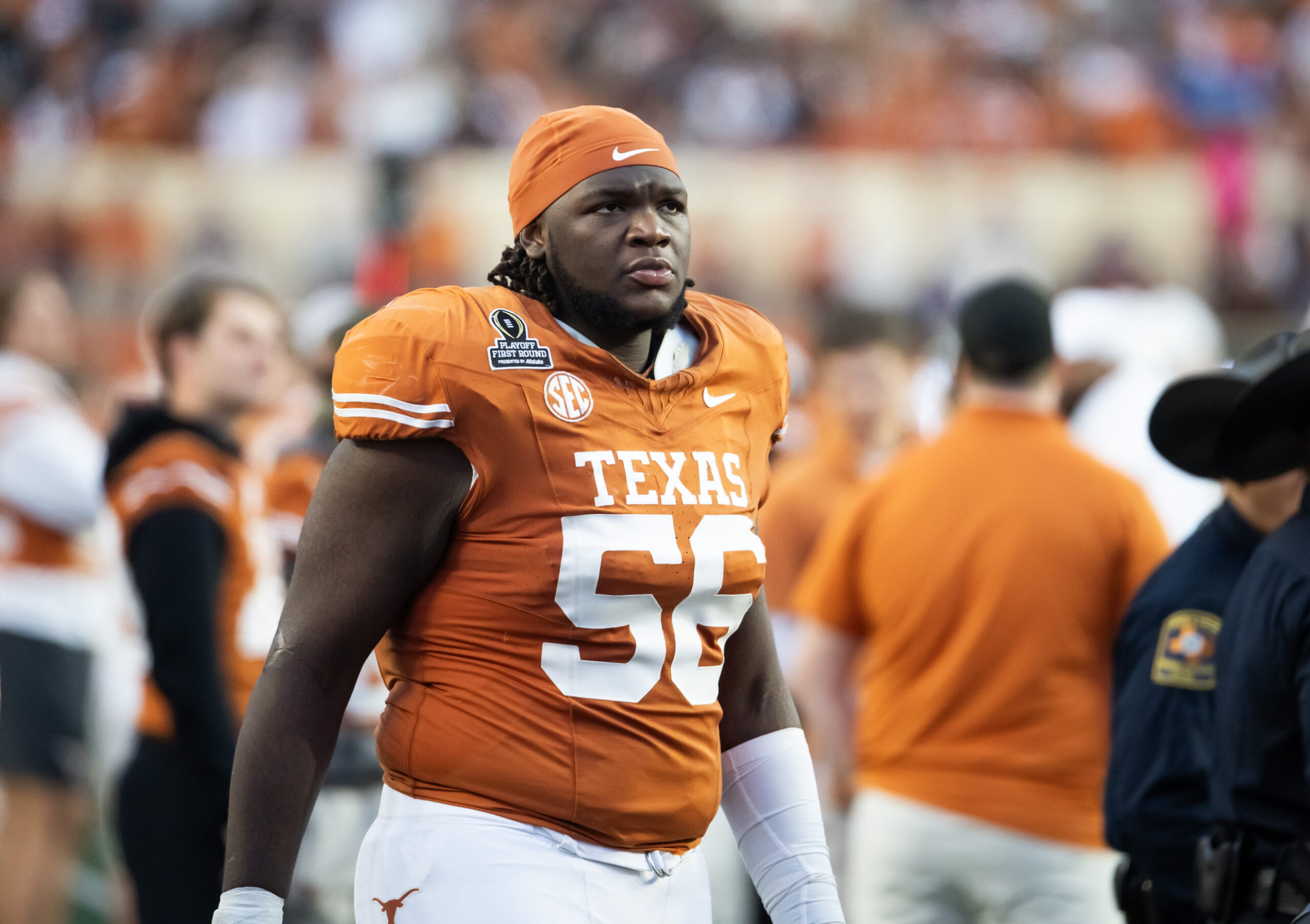 Texas expected to be without OL Cameron Williams for Peach Bowl, per report