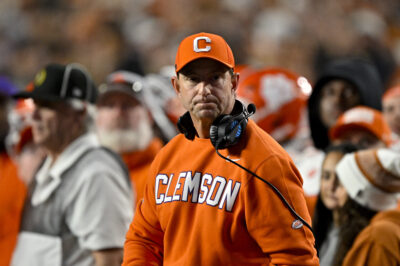 Clemson head coach Dabo Swinney