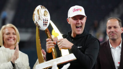 USC head coach Lincoln Riley.