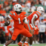 Miami QB Cam Ward.
