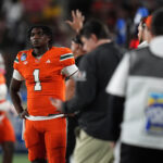 Miami QB Cam Ward.