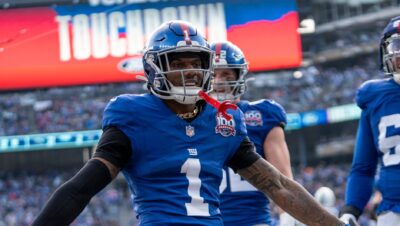 New York Giants star Malik Nabers.