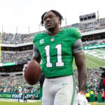 AJ Brown is pictured.