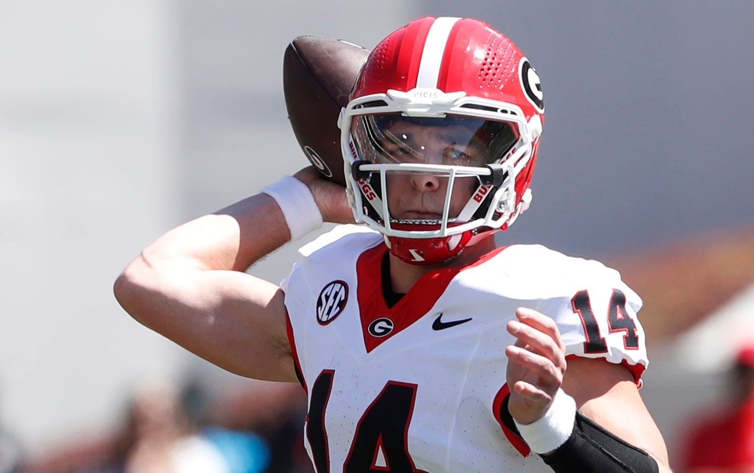 Georgia QB Gunner Stockton invited to attend Manning Passing Academy
