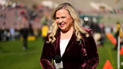 ESPN broadcaster Holly Rowe.