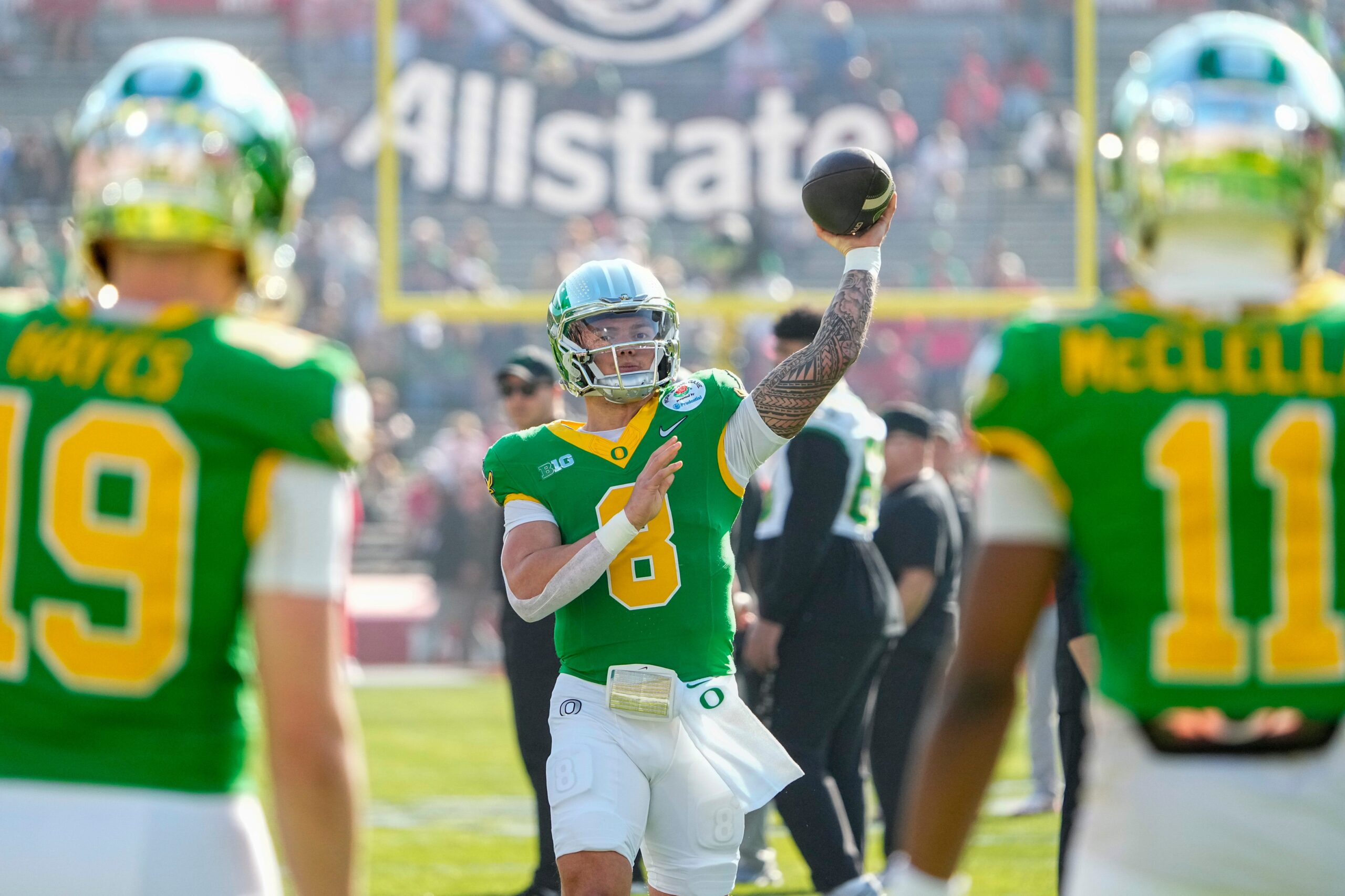 Dillon Gabriel to don unique 3-team helmet in Senior Bowl