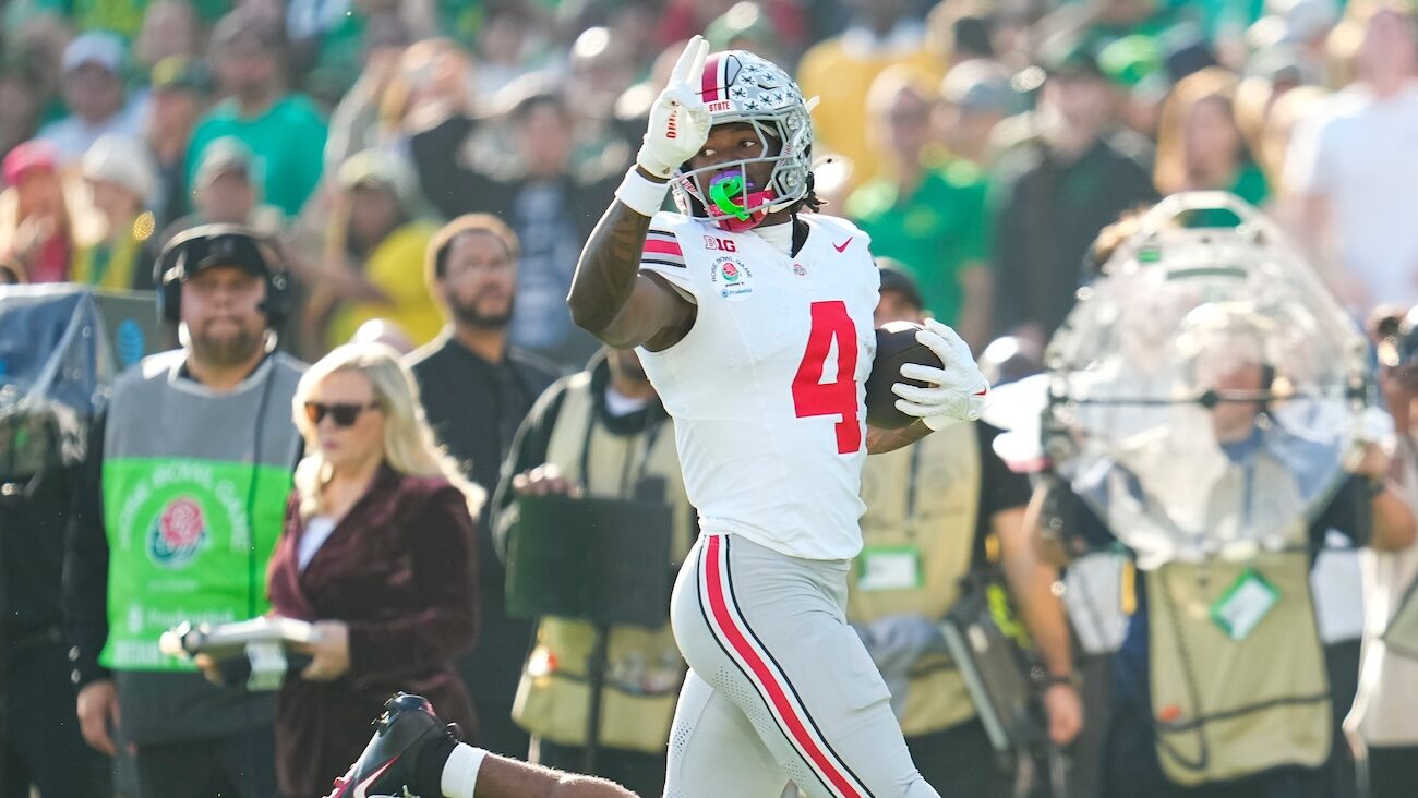 Jeremiah Smith lands top player rating in ‘College Football 26’ but falls short of 99 overall