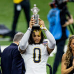 Notre Dame DB Xavier Watts.