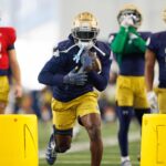 Notre Dame RB Jeremiyah Love.