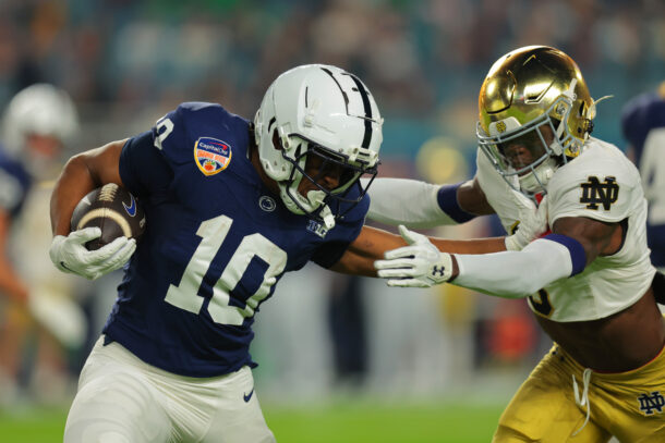 Penn State is running the ball at will.