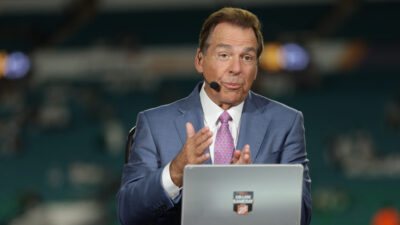 Nick Saban speaks.