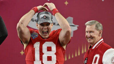 Ohio State QB Will Howard.