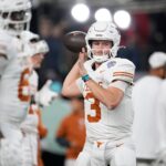 Texas QB Quinn Ewers.