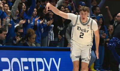 Duke basketball star Cooper Flagg.