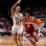 Alabama and Texas A&M in action.