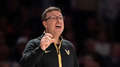 Vanderbilt head coach Mark Byington.
