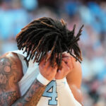 UNC basketball star RJ Davis.