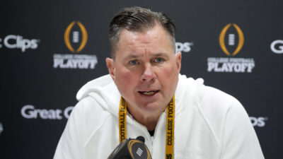 Al Golden speaks during a press conference.