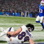 Mark Andrews drops a 2-point conversion.