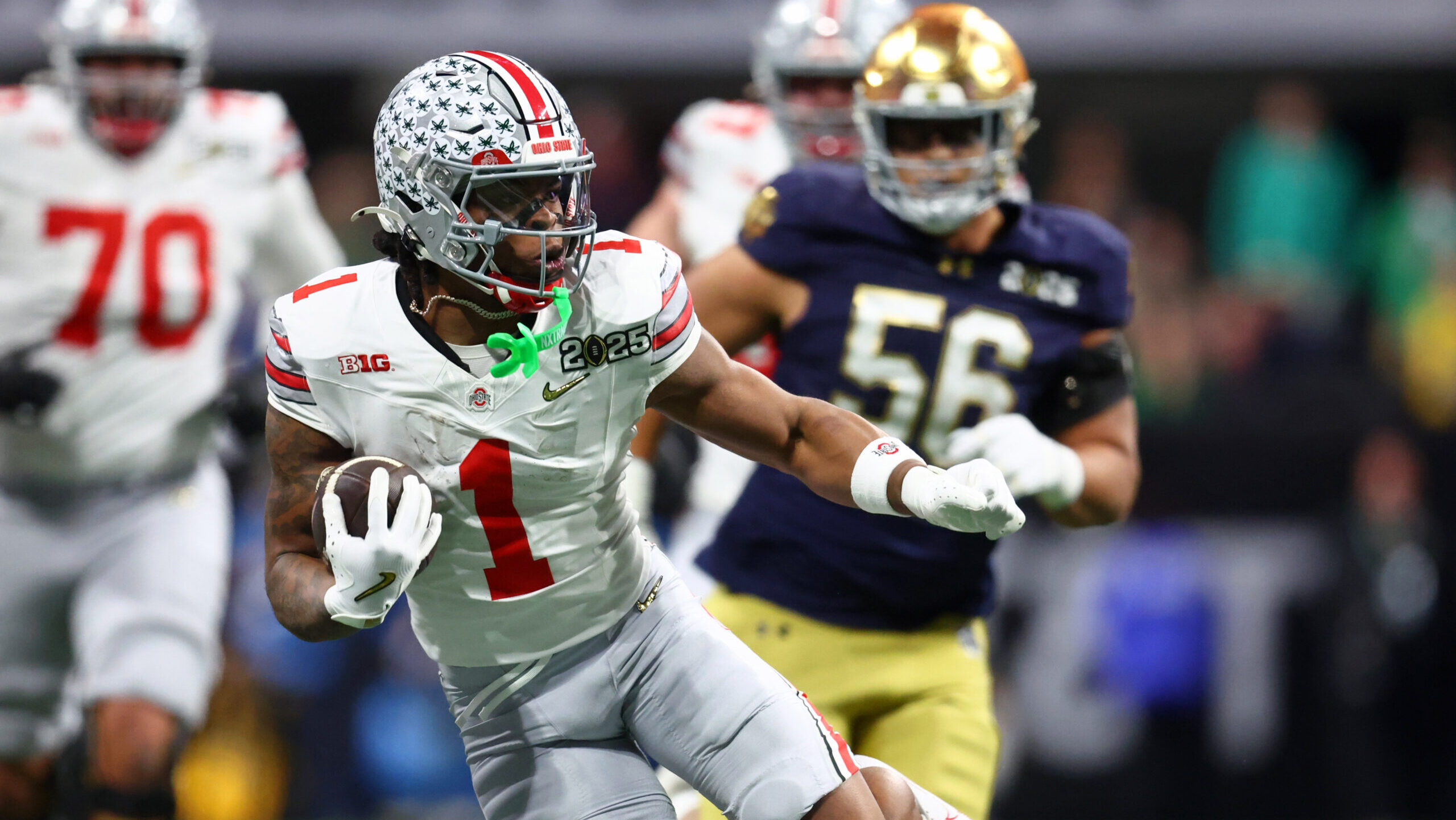 Quinshon Judkins, former Ole Miss RB, delivers nasty TD run in national championship game