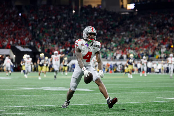 Ohio State receiver Jeremiah Smith.