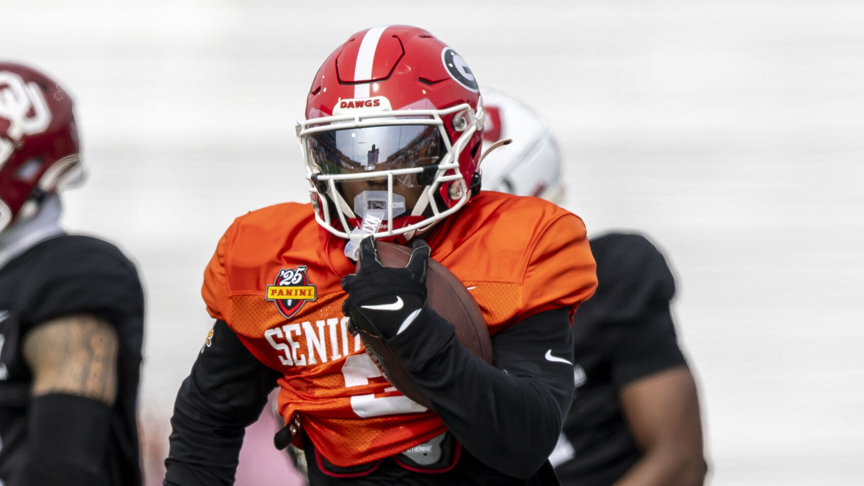 Georgia stars Trevor Etienne, Dan Jackson named top practice performers at Senior Bowl