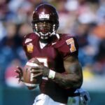 Michael Vick plays against Clemson in the 2001 Gator Bowl.
