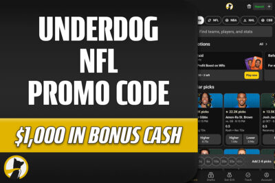Underdog NFL promo code SDS