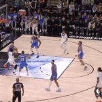Anthony Edwards dunks over Chet Holmgren