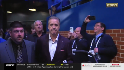Arkansas head coach John Calipari.