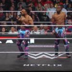 WWE Raw action.