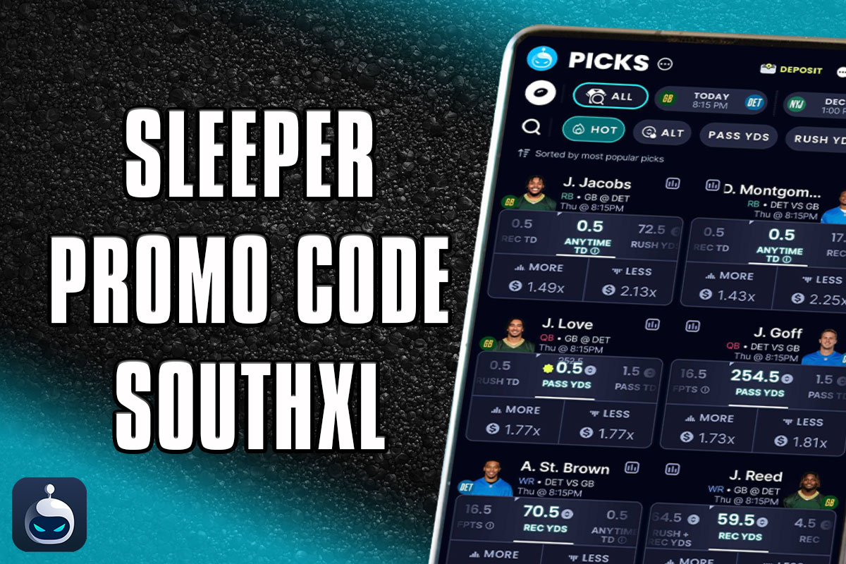 Sleeper Promo Code SOUTHXL: $55 Bonus for NBA, CBB Entries