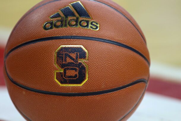NC State basketball logo.