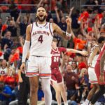Johni Broome leads No. 1 Auburn against No. 2 Alabama.