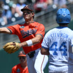 Virginia's Henry Godbout and UNC's Luke Stevenson.